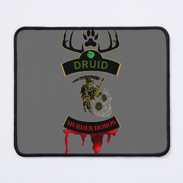 Item preview, Druid. Murder Hobos. Biker Style Patch  designed and sold by Ferndragons.