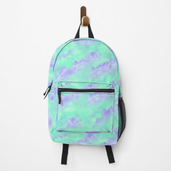 Item preview, Purple and Green Clouds designed and sold by patchworkpersona.