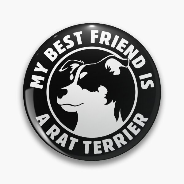 Item preview, My Best Friend is a Rat Terrier | NickerStickers® on Redbubble designed and sold by NickerStickers.