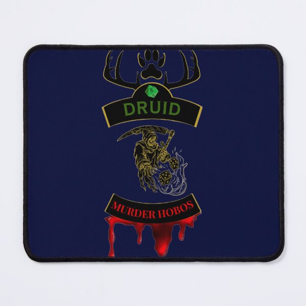Item preview, Druid. Murder Hobos. Biker Style Patch  designed and sold by Ferndragons.