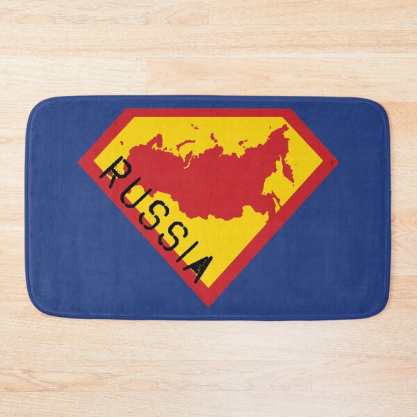 Item preview, RUSSIA SHIELD - Freedom Is The Superpower -  SUPERHERO spellout  design designed and sold by pelagio.
