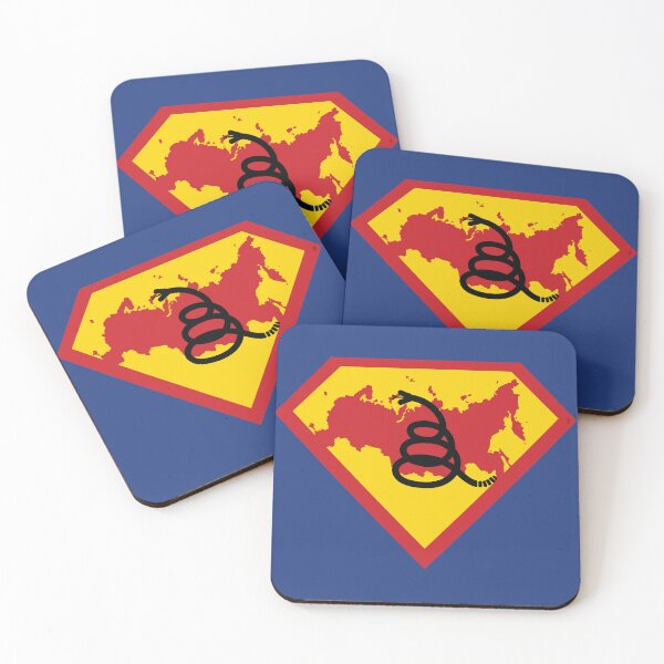 Item preview, RUSSIA SHIELD - Freedom Is The Superpower - Modern Gadsden Snake Flag - Dont Tread On Me SUPERHERO  design designed and sold by pelagio.