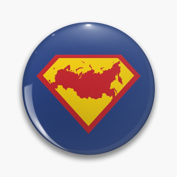 Item preview, SUPER RUSSIA SHIELD - Freedom Is The Superpower -  SUPERHERO  design designed and sold by pelagio.