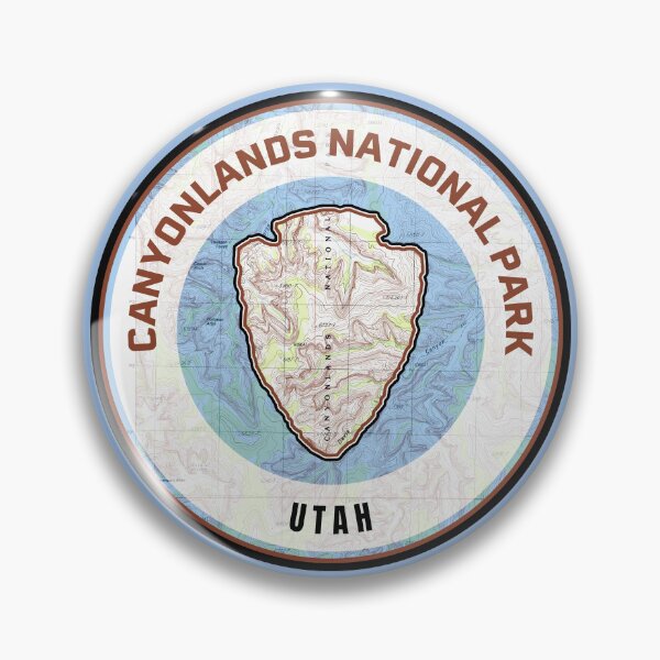 Item preview, Souvenir Map - Canyonlands National Park designed and sold by Willz Designz.