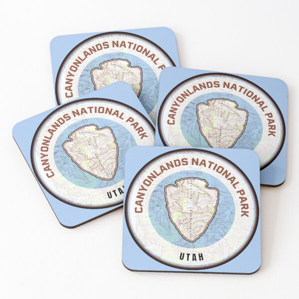 Item preview, Souvenir Map - Canyonlands National Park designed and sold by Willz Designz.