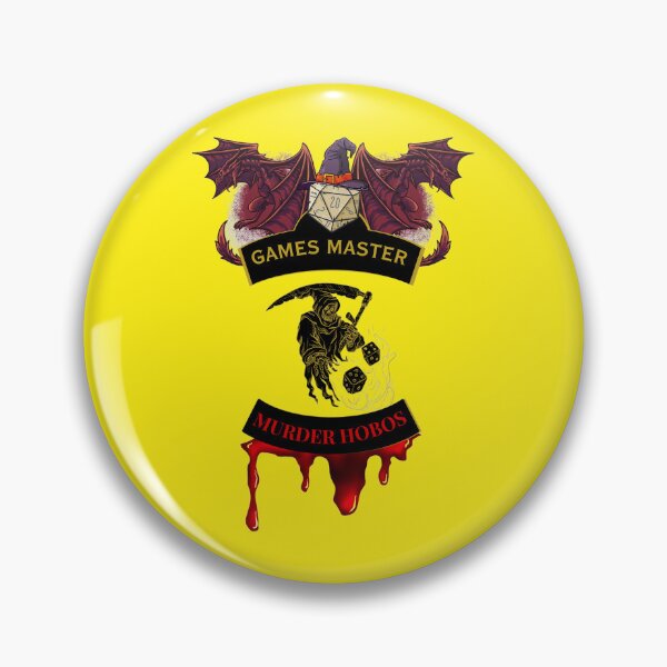 Item preview, Games Master. Murder Hobos. Biker Style Patch  designed and sold by Ferndragons.