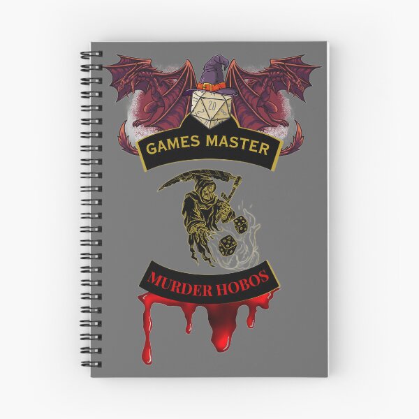 Item preview, Games Master. Murder Hobos. Biker Style Patch  designed and sold by Ferndragons.