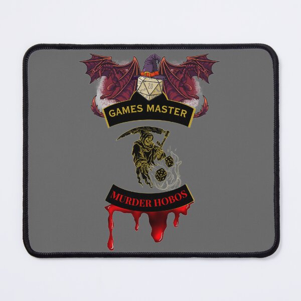Item preview, Games Master. Murder Hobos. Biker Style Patch  designed and sold by Ferndragons.