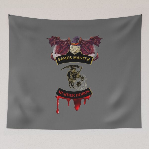 Item preview, Games Master. Murder Hobos. Biker Style Patch  designed and sold by Ferndragons.