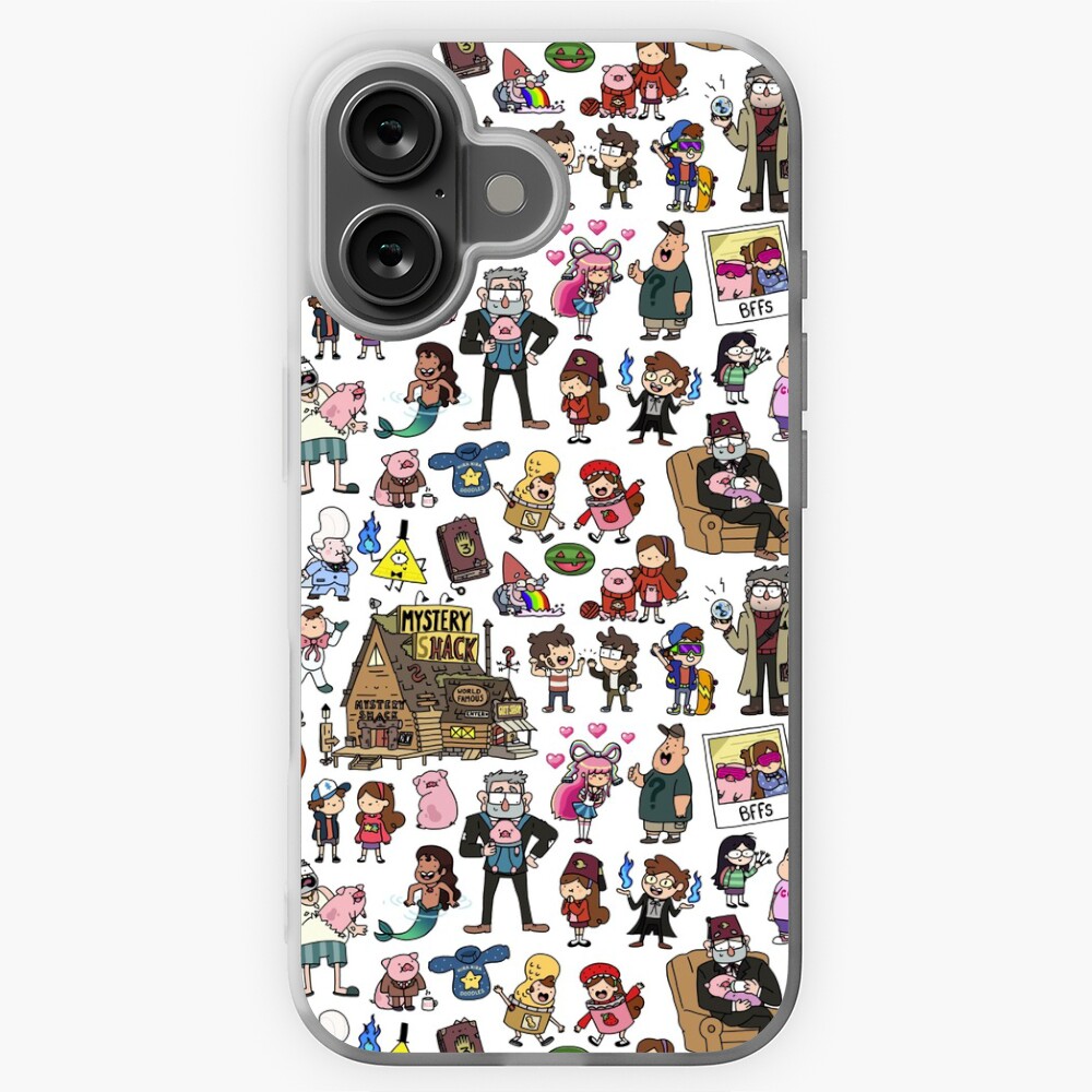 Item preview, iPhone Soft Case designed and sold by KiraKiraDoodles.