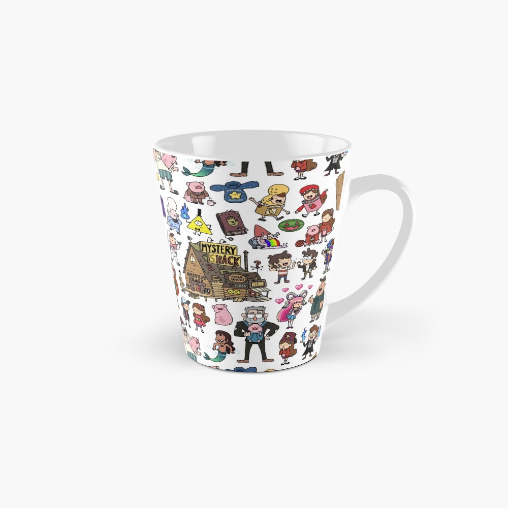 Cute Gravity Falls Doodle Coffee Mug