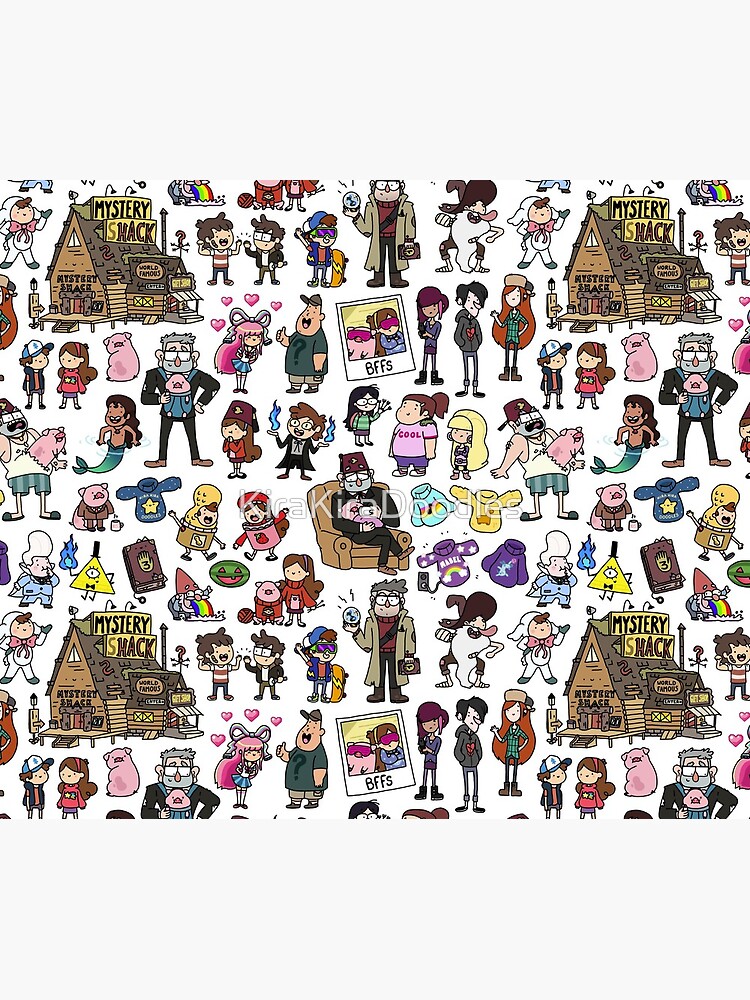 Cute Gravity Falls Doodle by KiraKiraDoodles