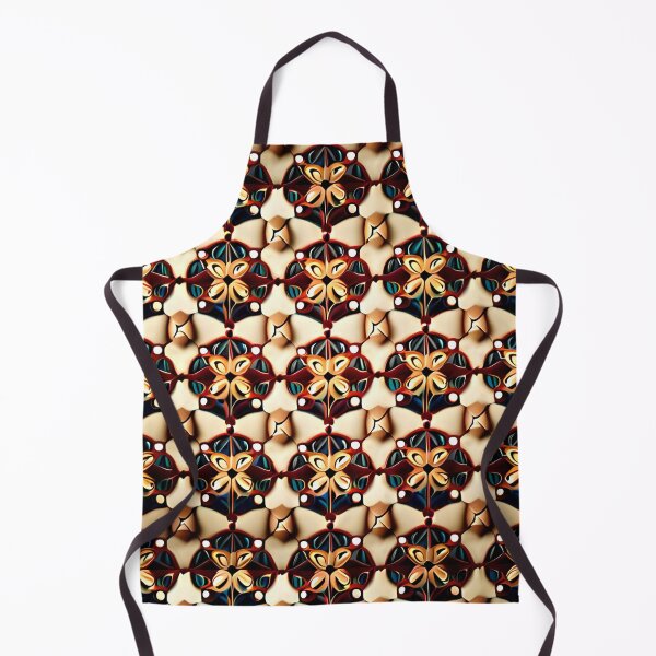 Item preview, Medieval Royalty Bohemian Grid Seamless Repeat Pattern Print designed and sold by Zeporas Castle.
