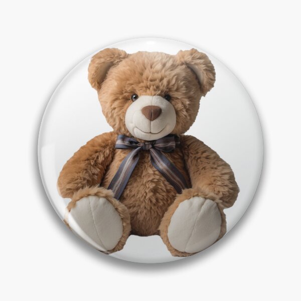 Item preview, Realistic Artwork of A cute Teddy Bear with a Bow Tie designed and sold by CuteopiaGallery.