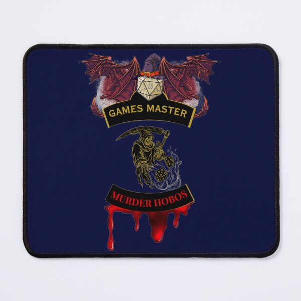 Item preview, Games Master. Murder Hobos. Biker Style Patch  designed and sold by Ferndragons.