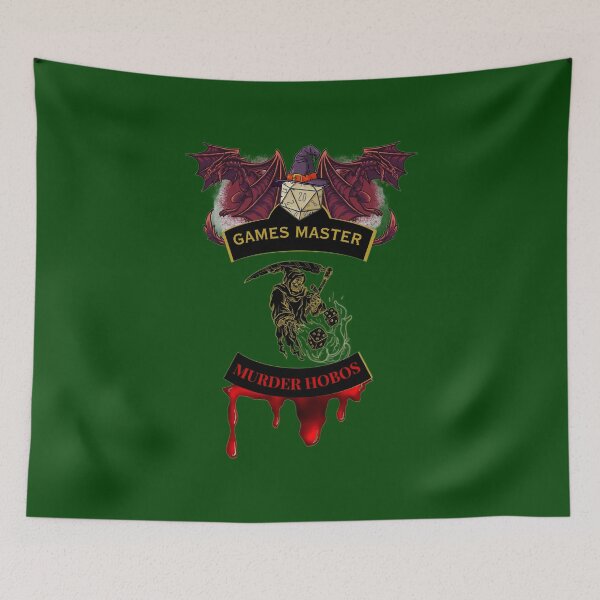 Item preview, Games Master. Murder Hobos. Biker Style Patch  designed and sold by Ferndragons.