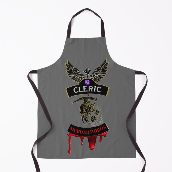 Item preview, Cleric. Murder Hobos. Biker Patch Style designed and sold by Ferndragons.