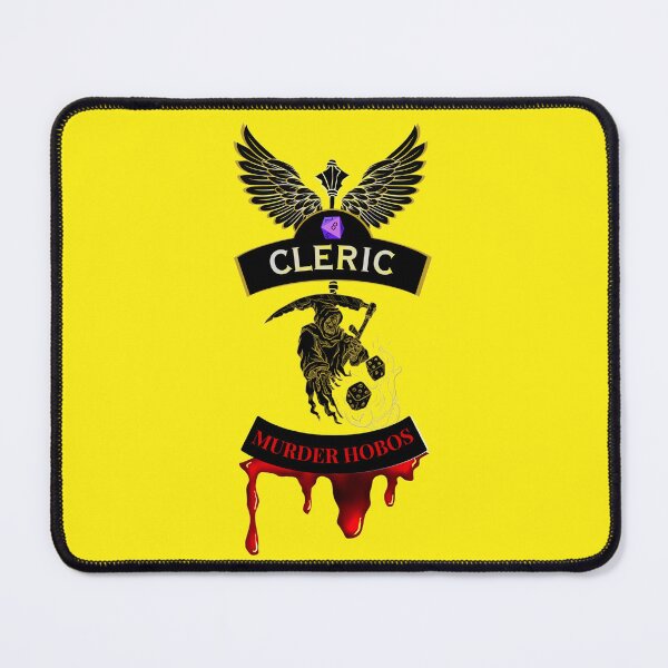 Item preview, Cleric. Murder Hobos. Biker Style Patch  designed and sold by Ferndragons.