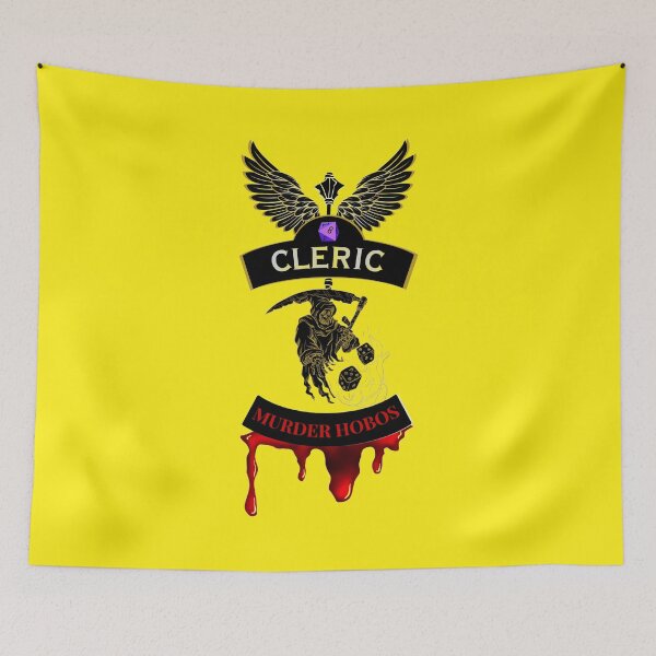 Item preview, Cleric. Murder Hobos. Biker Style Patch  designed and sold by Ferndragons.