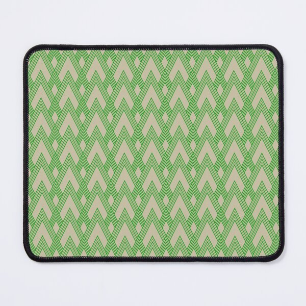 Item preview, Art Deco Pattern 16 - Forest Green on Off-White designed and sold by elektronen.