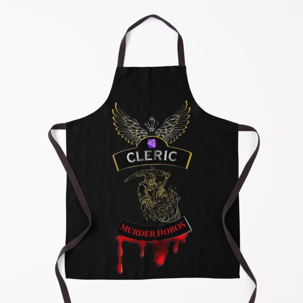 Item preview, Cleric. Murder Hobos. Biker Patch Style designed and sold by Ferndragons.