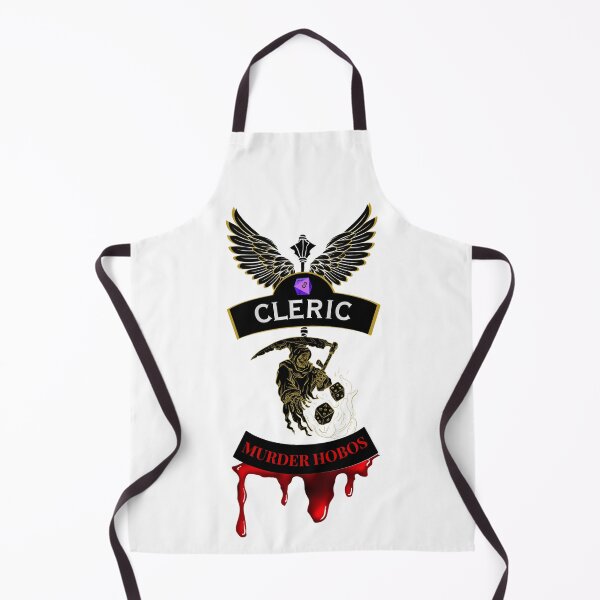 Item preview, Cleric. Murder Hobos. Biker Style Patch designed and sold by Ferndragons.