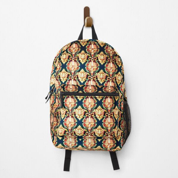 Item preview, Royalty Medieval Bohemian Grid Seamless Repeat Pattern Print designed and sold by Zeporas Castle.
