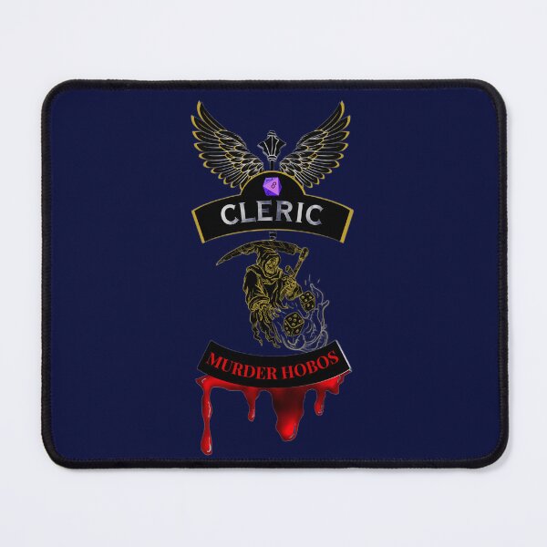 Item preview, Cleric. Murder Hobos. Biker Style Patch  designed and sold by Ferndragons.
