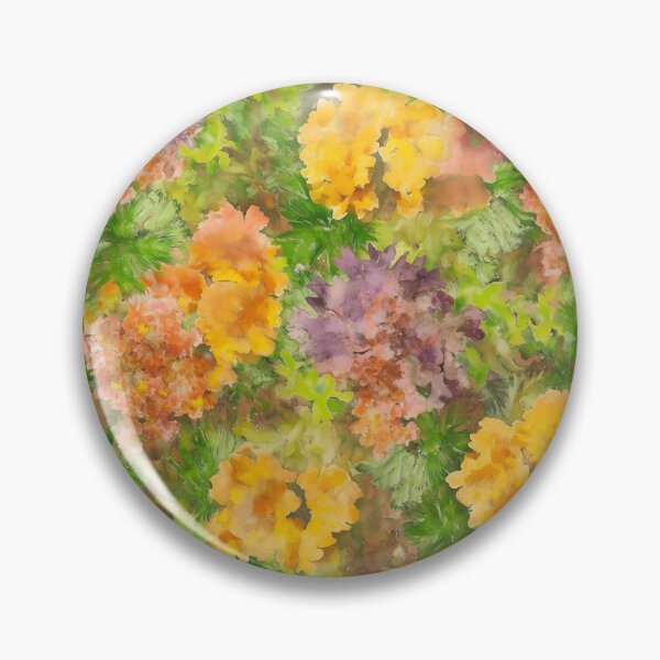 Item preview, Watery Marigolds designed and sold by  patchworkpersona.