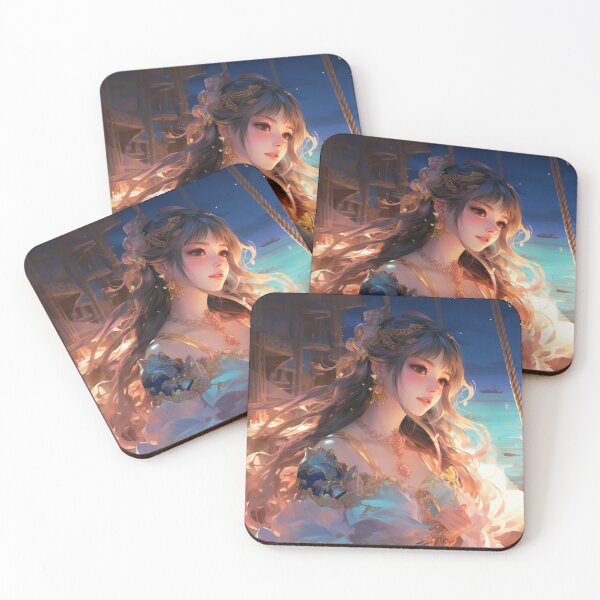 Item preview, Elegant Maritime Anime Girl designed and sold by bubblegoth.