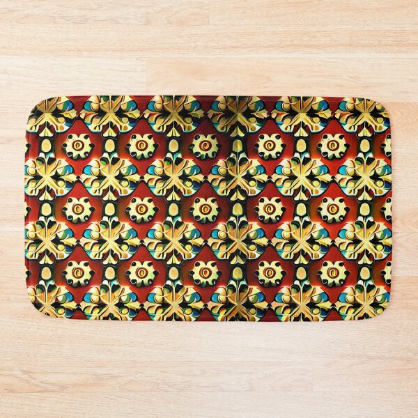 Item preview, Medieval Royalty Exquisite Bohemian Seamless Repeat Pattern Print designed and sold by Zeporas Castle.