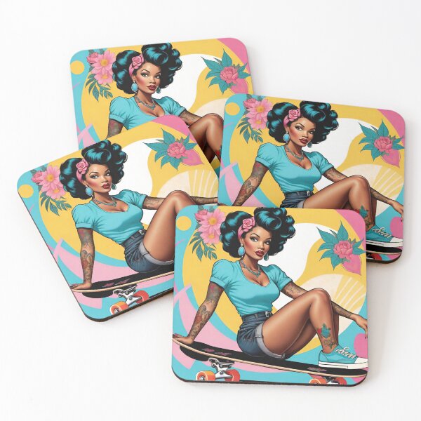 Item preview, Skateboard girl designed and sold by JLeonardoArt.