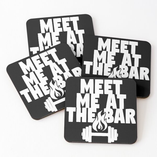 Item preview, Meet Me At The Bar - Gym Life designed and sold by Bella Kismet.