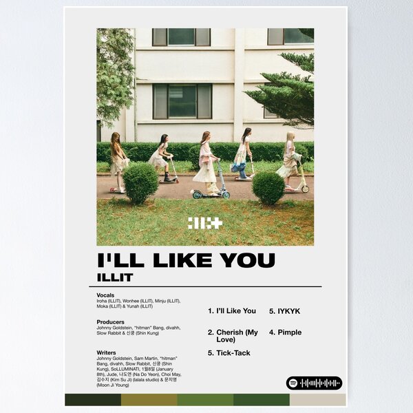 Item preview, I'll Like You by ILLIT Album designed and sold by jackmatsuzaki.