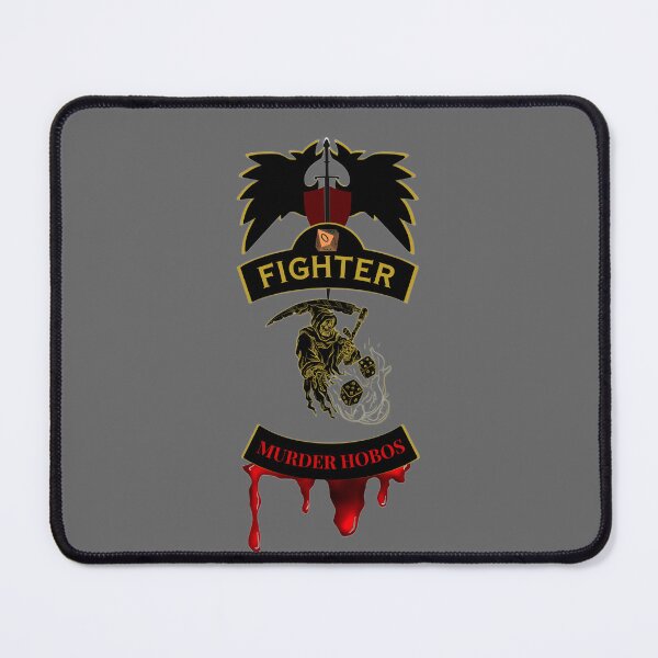Item preview, Fighter. Murder Hobos. Biker style Patch designed and sold by Ferndragons.