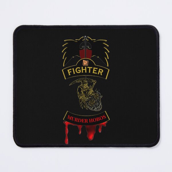 Item preview, Fighter. Murder Hobos. Biker style Patch designed and sold by Ferndragons.
