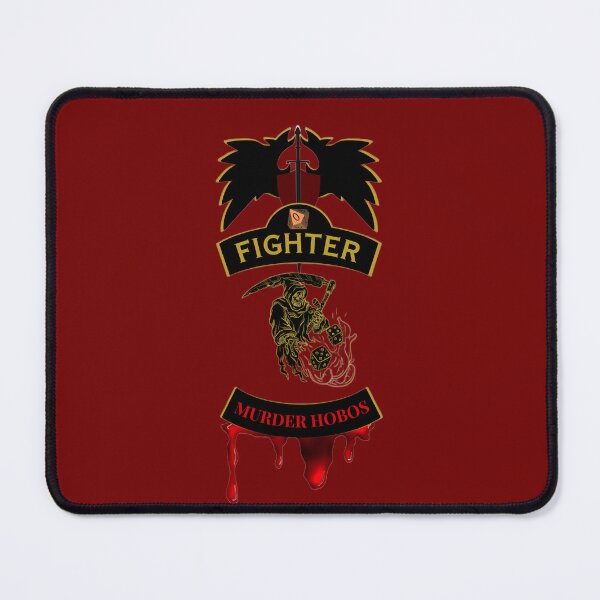 Item preview, Fighter. Murder Hobos. Biker style Patch designed and sold by Ferndragons.