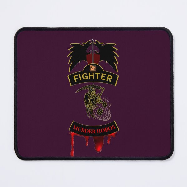 Item preview, Fighter. Murder Hobos. Biker style Patch designed and sold by Ferndragons.