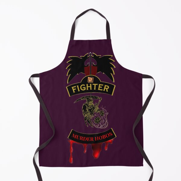 Item preview, Fighter. Murder Hobos. Biker style Patch designed and sold by Ferndragons.
