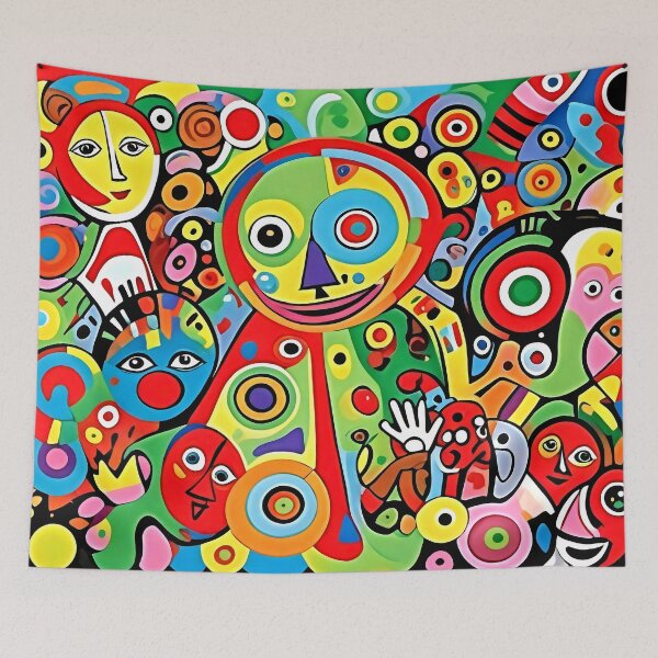 Item preview, pop art composition 0021 designed and sold by DJVYEATES.