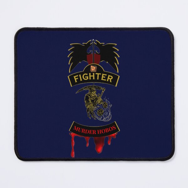 Item preview, Fighter. Murder Hobos. Biker style Patch designed and sold by Ferndragons.