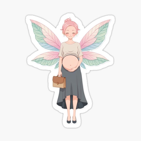 Item preview, Pregnant Fairy Woman designed and sold by KireiCanvas.