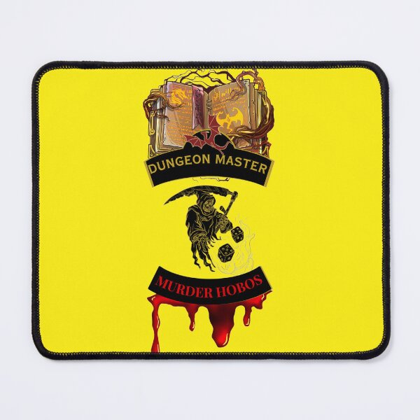Item preview, Dungeon Master. Murder Hobos. Biker Style Patch designed and sold by Ferndragons.