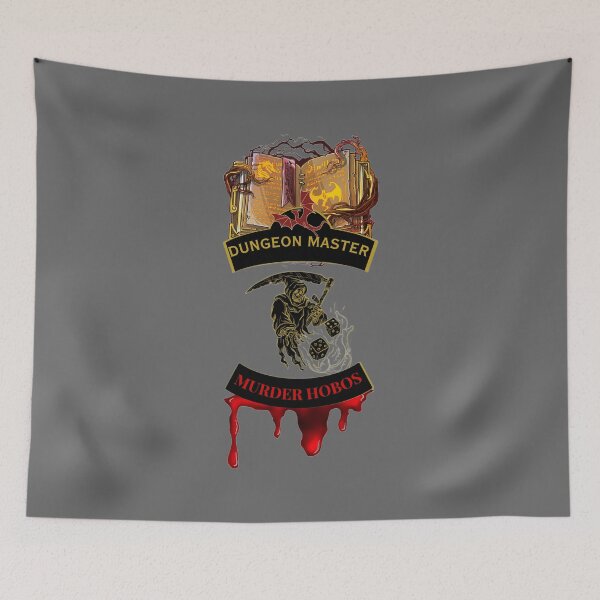 Item preview, Dungeon Master. Murder Hobos. Biker Style Patch  designed and sold by Ferndragons.