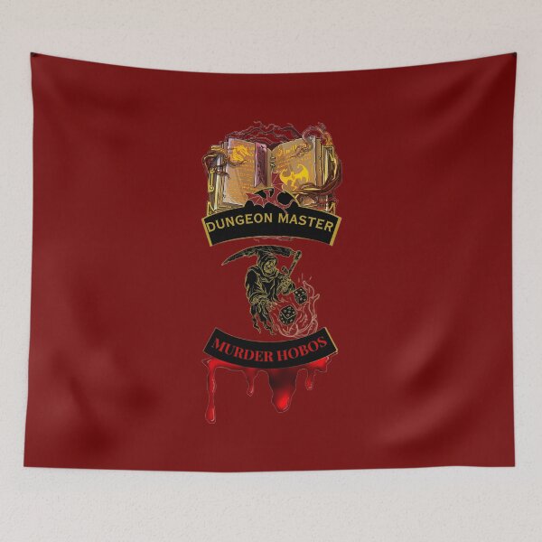 Item preview, Dungeon Master. Murder Hobos. Biker Style Patch  designed and sold by Ferndragons.