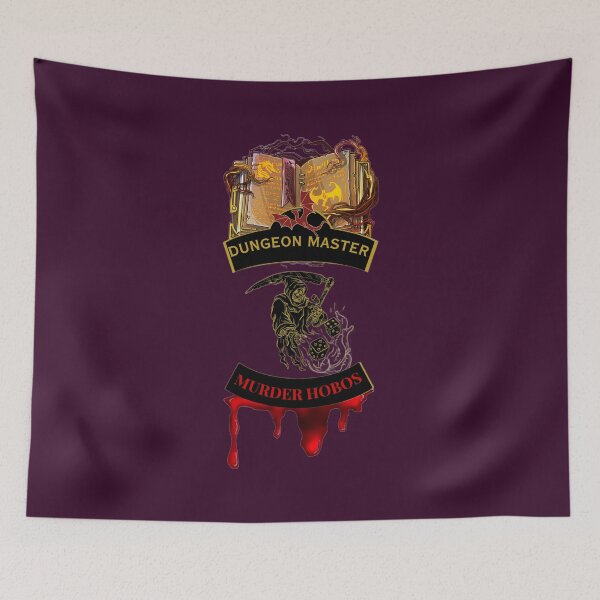 Item preview, Dungeon Master. Murder Hobos. Biker Style Patch  designed and sold by Ferndragons.