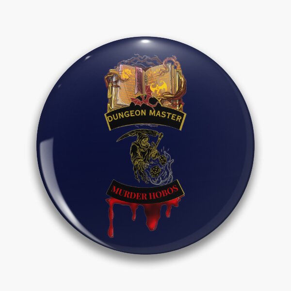 Item preview, Dungeon Master. Murder Hobos. Biker Style Patch  designed and sold by Ferndragons.