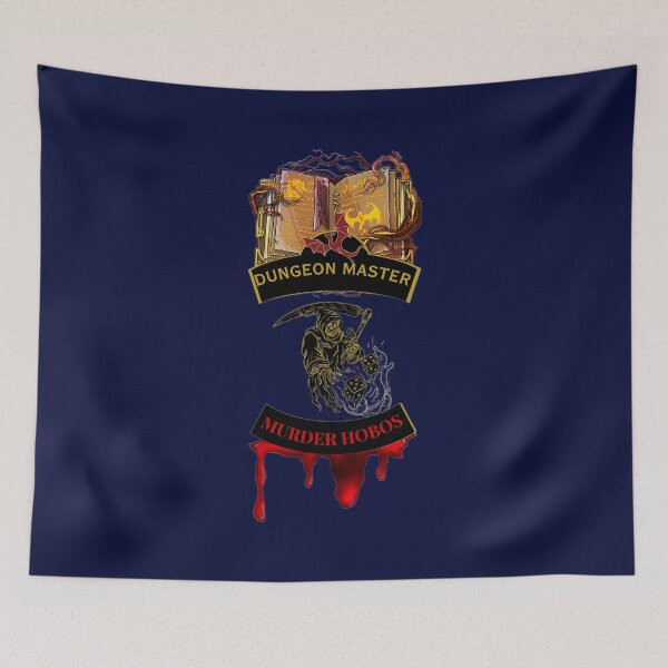 Item preview, Dungeon Master. Murder Hobos. Biker Style Patch  designed and sold by Ferndragons.