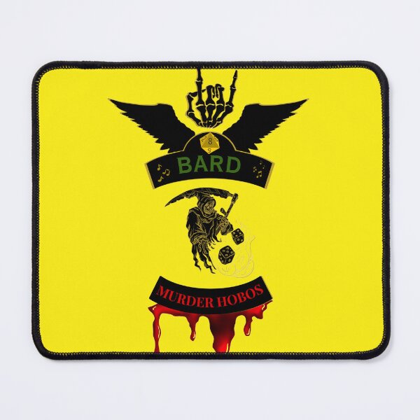 Item preview, Bard. Murder Hobos. Biker Style Patch  designed and sold by Ferndragons.