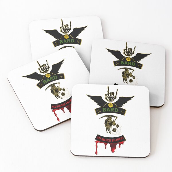 Item preview, Bard. Murder Hobos. Biker Style Patch  designed and sold by Ferndragons.